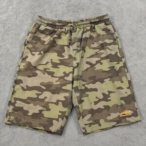 Eddie Bauer Camouflage Shorts Drawstring Waist Outdoor Casual Youth Boys Size XL